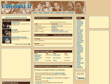 Tablet Screenshot of kroegenweb.nl
